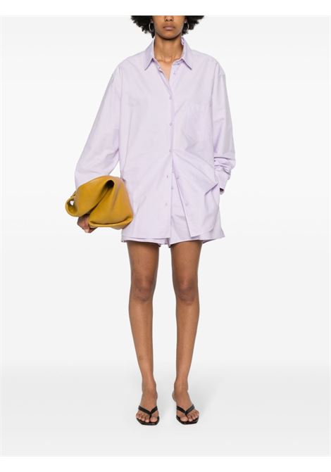 Lilac georgiana shirt and shorts set  - women THE ANDAMANE | TM156419ATNC164LLC